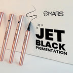 MARS Ink Black Liquid Pen Eyeliner | Smudge Proof & Waterproof Eye liner | Long Lasting Matte Finish | Ultra Fine Tip (1ml) (Black)
