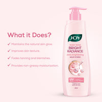 Joy Even Tone Bright Radiance Brightening Summer Body Lotion 400ml