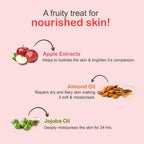 Joy Skin Fruits Apple Infused Lightweight Body Lotion (600ml)