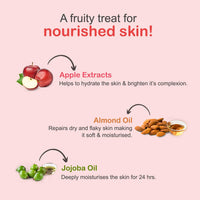 Joy Skin Fruits Apple Infused Lightweight Body Lotion (600ml)