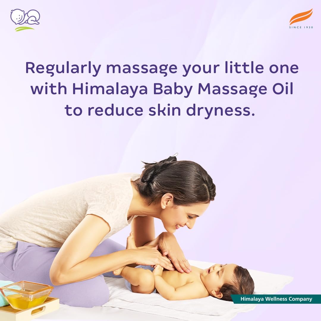 Himalaya Baby Massage Oil 200ml | All-round growth | Strong Bones & Muscles
