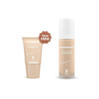 Mamaearth Glow Serum Foundation Mini Tube With Vitamin C & Turmeric For 12-Hour Long Stay- 18 Ml