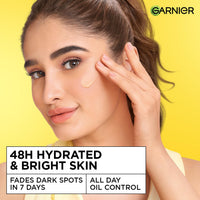 Garnier Fresh & Bright Vitamin C Sorbet Gel Face Moisturizer Cream, 45g
