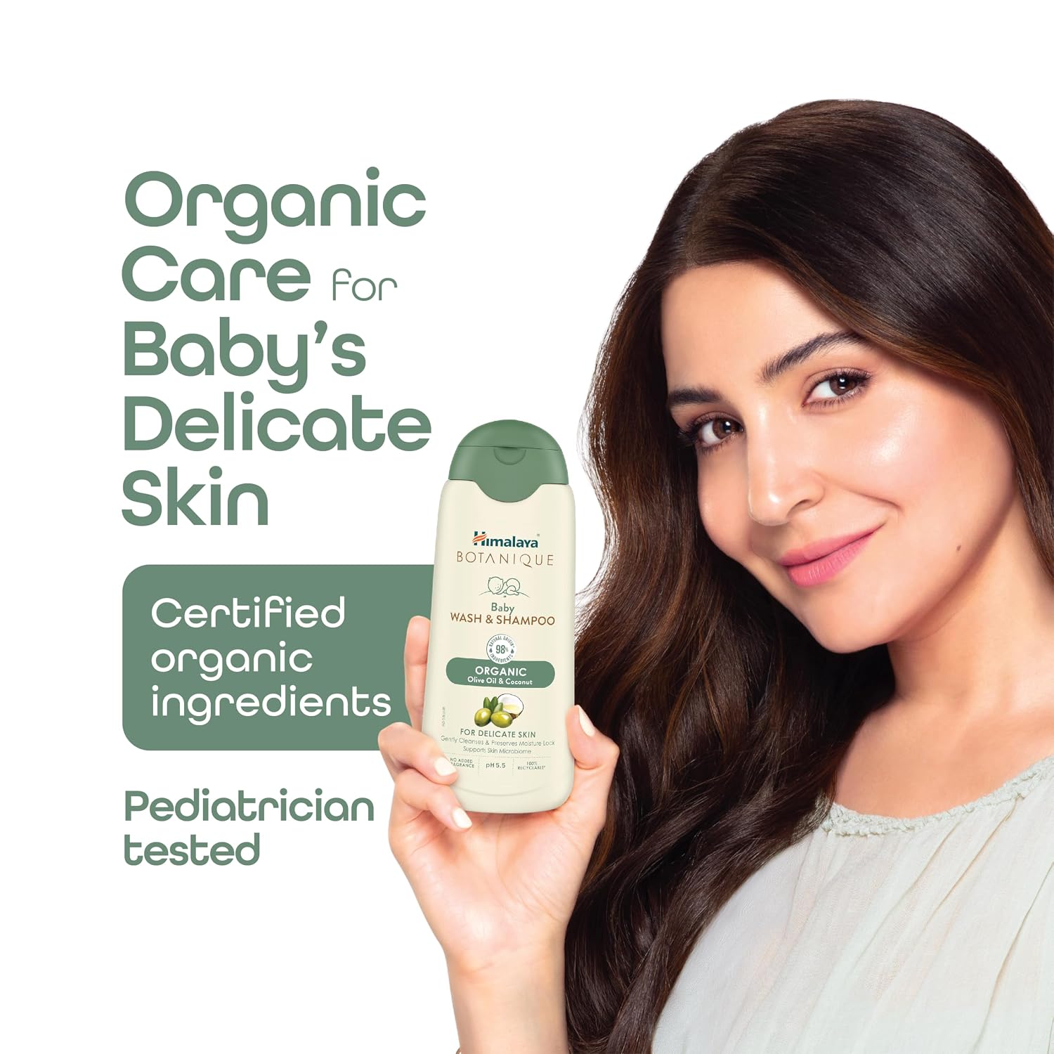 Himalaya Botanique Baby Wash & Shampoo 200 ml
