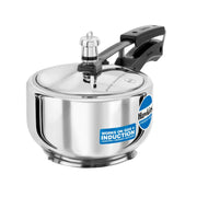 Hawkins 2 Litre Pressure Cooker, Stainless Steel Inner Lid Cooker, Induction Cooker, Small Cooker, Silver (HSS20)