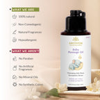 AreoVeda Organic Cold-Pressed Baby Massage Oil