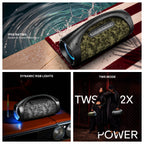 boAt Stone 900 w/ 80W Signature Sound, Up to 15 Hours Playtime, IPX5 Resistant, Type-C Charging, TWS Feature, Built-in Mic, Voice Assistant Portable...