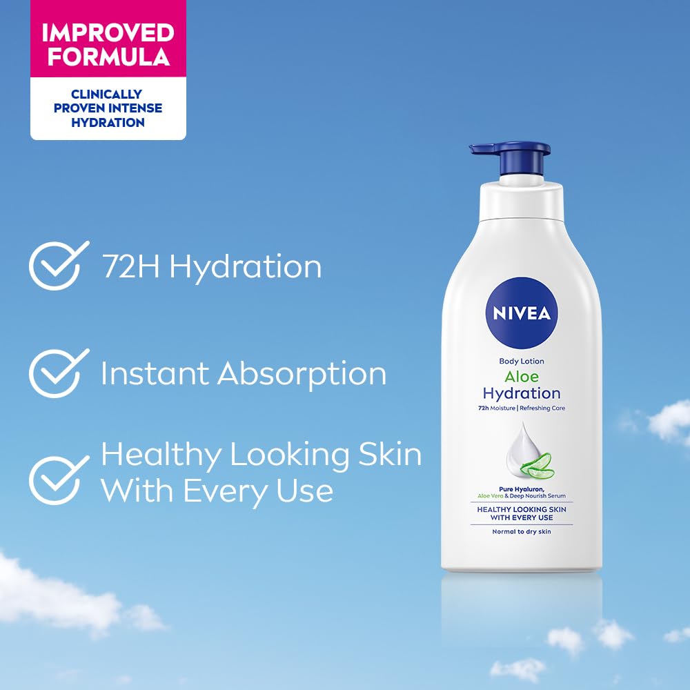 NIVEA Aloe Hydration Body Lotion 600 ml