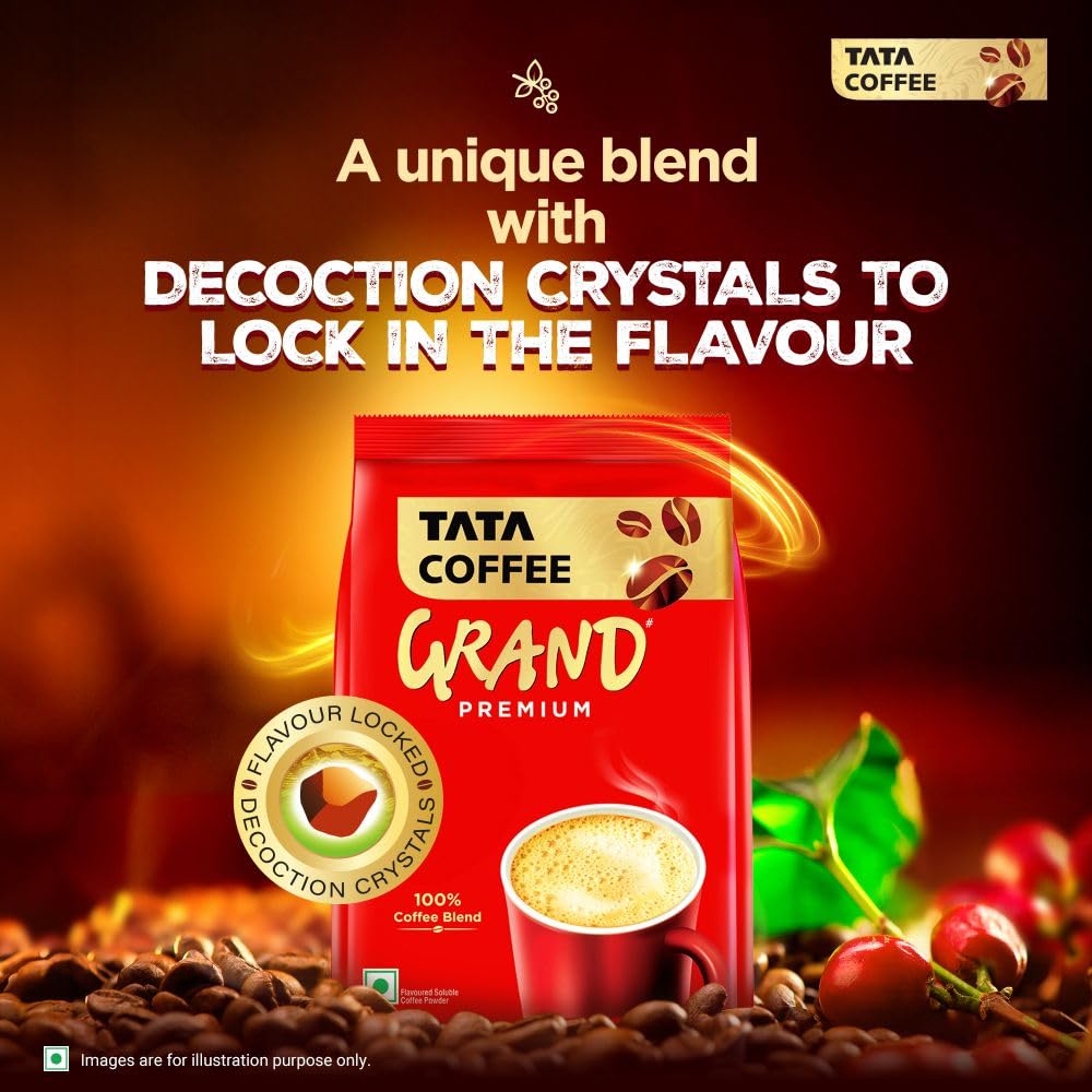 Tata Premium Instant Coffee 100g Pouch