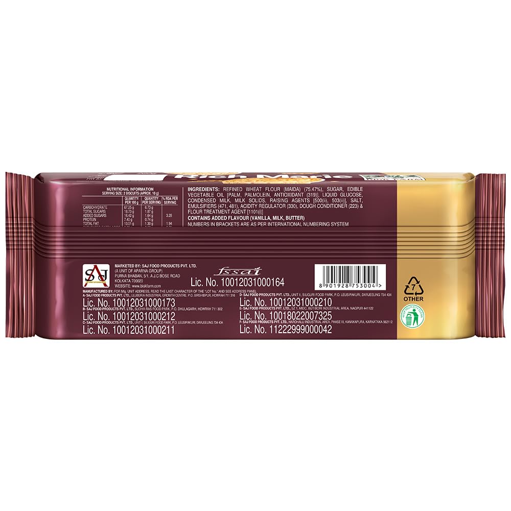 Bisk Farm Biscuits - Rich Marie,