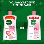 Dettol Liquid Handwash Bottle - Skincare Hand Wash-875ml