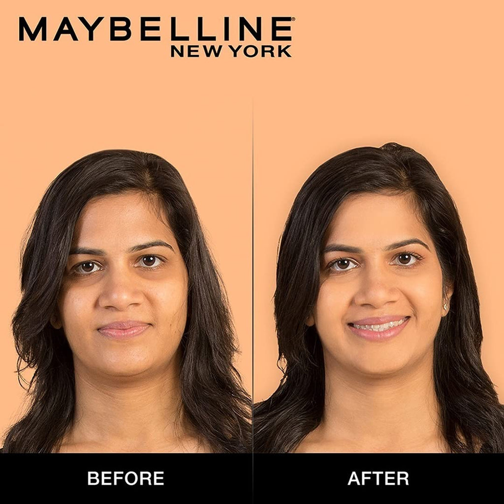 Maybelline New York Liquid Foundation, Matte & Poreless, Full Coverage Blendable Normal to Oily Skin, Fit Me, 310 Sun Beige, 18ml