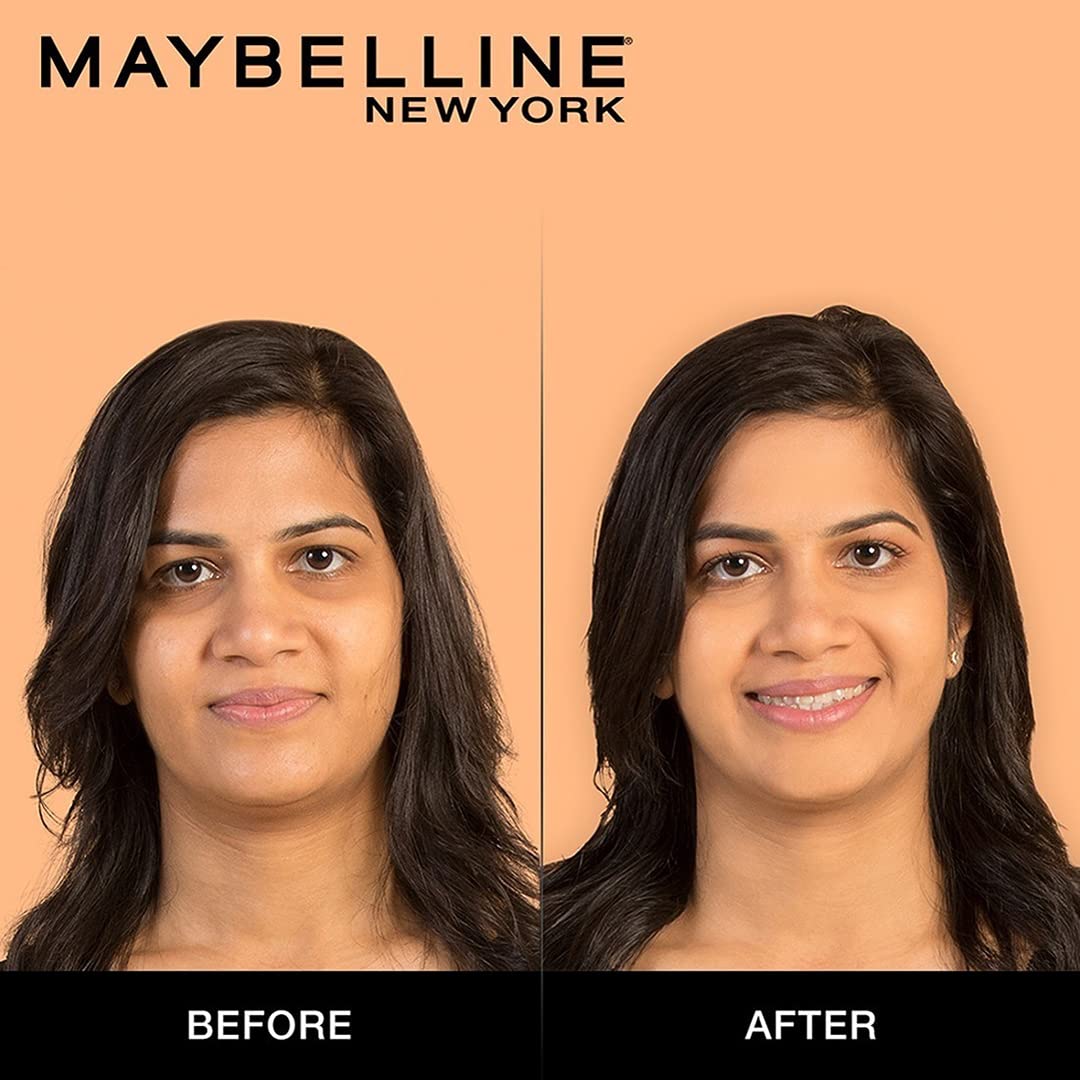 Maybelline New York Liquid Foundation, Matte & Poreless, Full Coverage Blendable Normal to Oily Skin, Fit Me, 310 Sun Beige, 18ml