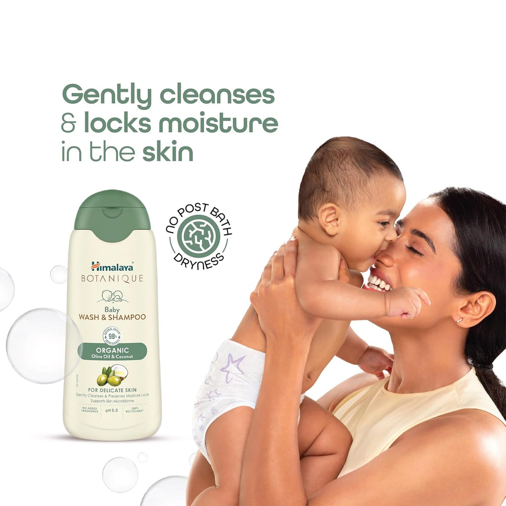 Himalaya Botanique Baby Wash & Shampoo 100 ml