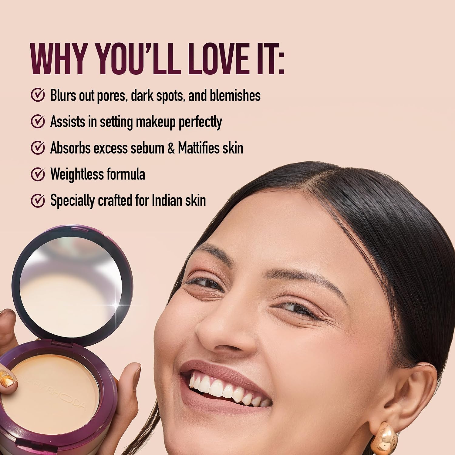 Hilary Rhoda Compact & Loose Powder,32g