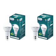 PHILIPS 14W Emergency LED Bulb | Stellar Bright B22 Inverter LED Bulb for Power Cuts | Crystal White, Pack of 2