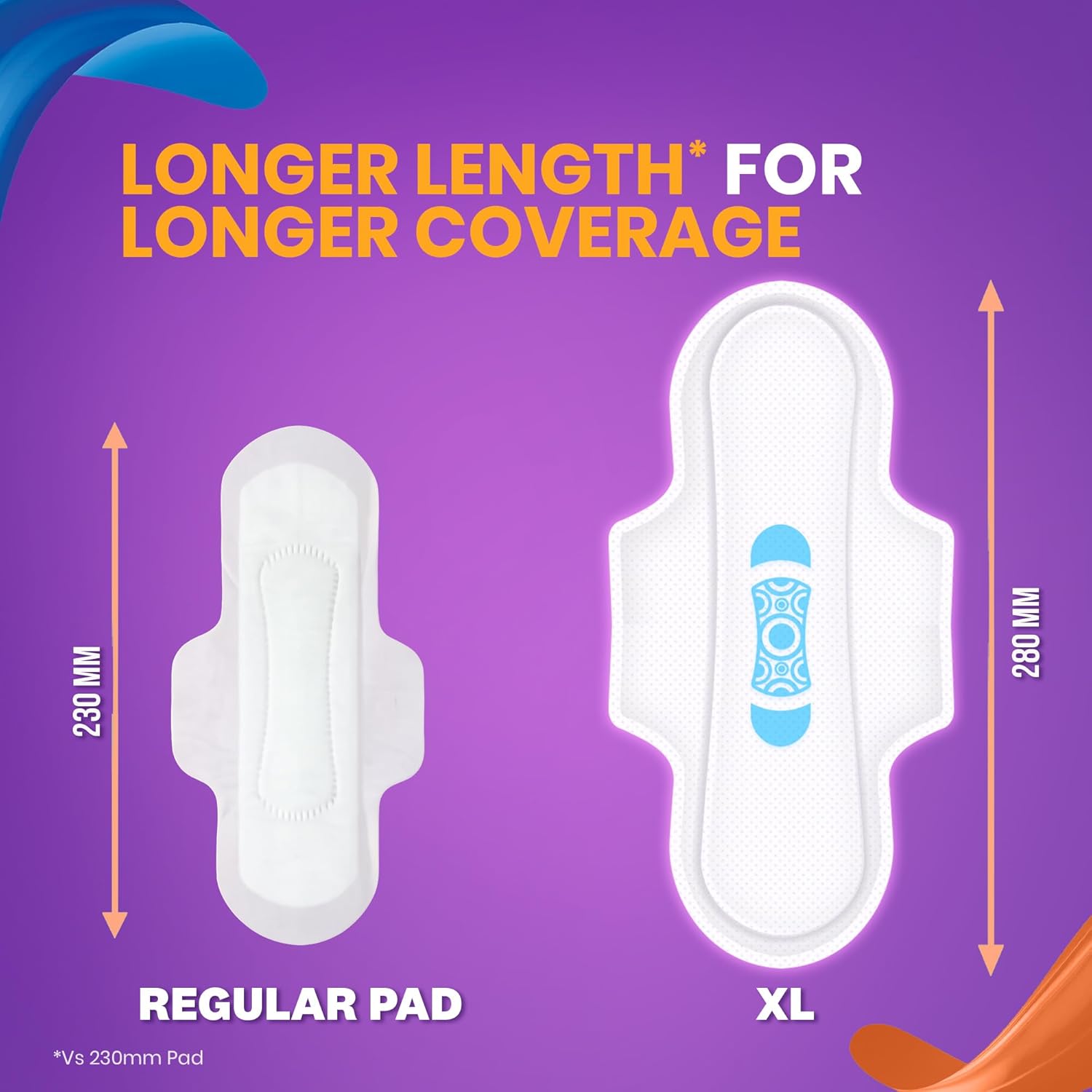 Pro Ease Go XL | 40 Pads | Sanitary Pads for Women