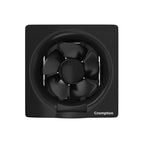 Crompton Brisk Air Plus 8 inch Kitchen/Bathroom/Office Exhaust (Ventilation) Fan | Automatic Dust Protection Shutters | 450 CMH Powerful Air Suction | Rust...