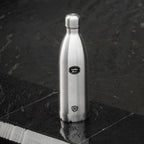 CELLO Swift Stainless Steel Hot and Cold Water Bottle 750 ml Silver | ISI Certified Spillproof Leakproof Double Wall Vacuum Insulated Thermos Flask Water Bottle for School Kids, Office Gym & Travel