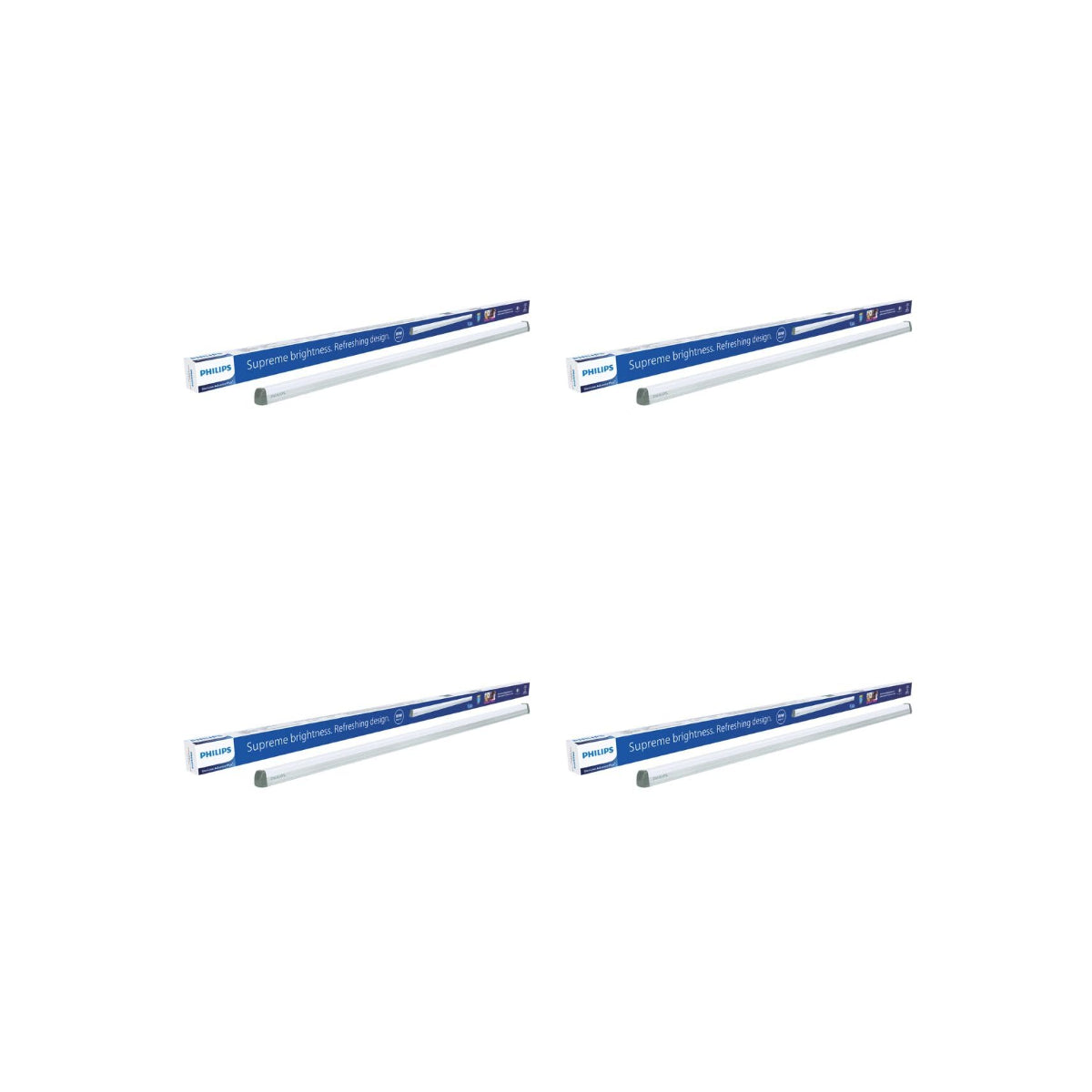 PHILIPS SlimLine Advance Plus+ 80W Linear LED Batten | 8000 Lumens | 4 Feet (1195mm) Tube Light | Premium Aluminium Housing | 4kV Surge Protection | | Cool...
