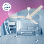 Crompton SUREBREEZE HILLBRIZ 1200 mm Ceiling Fan for Home | BEE Star Rated Energy Efficient Fan | Superior Air Delivery | HighSpeed | 2 Years Warranty |...