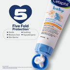 Cetaphil Baby Cream, Face & Body Moisturizing Cream | Advance Protection | Gentle & Soft with Organic Calendula 85gm (Pack of 3)