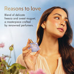 Nykaa Moi Precious Noir Eau De Parfum for Women, Freesia & Apple Scent, 30ml