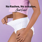 Pee Safe Comfort Period Panties XL-XXL | 24 Panties | 360° Protection | 12 Hr Protection | Leak Proof | Overnight Comfort | Rash & Toxin Free | Seamless Fit