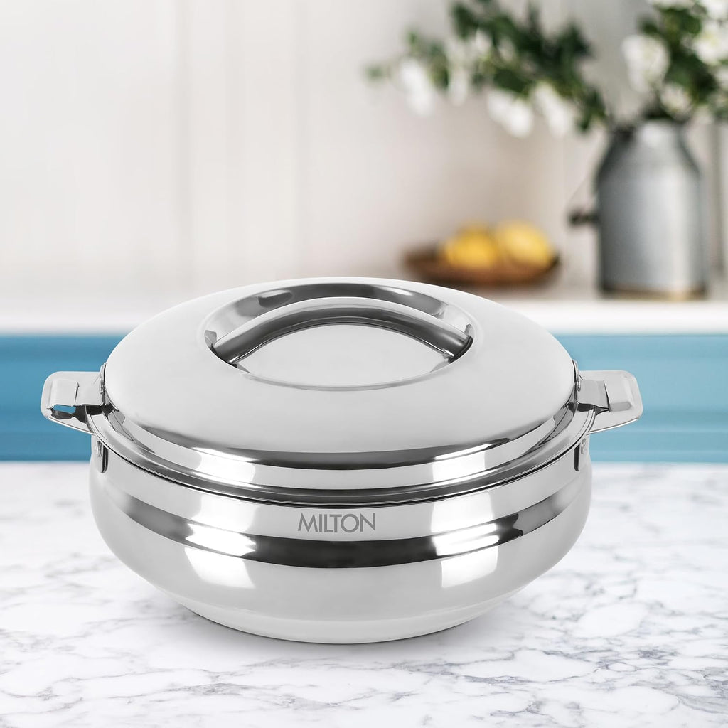 MILTON Sphere 1500 Stainless Steel Casserole, 1.69 Litre, Silver |