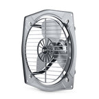 Orient Electric Hill Air 225mm Electric Exhaust Fan for Bathroom and Kitchen | Front-guard and Powder-coated Body | 2-year Warranty (Dark Grey)