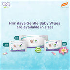 Himalaya Gentle Baby Wipes - 72 Pieces (Pack of 2)