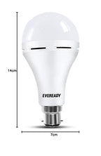 EVEREADY 12W Emergency Inverter LED Bulb, B22D, Cool Day Light, Pack of 20 | 4 Hour Battery Backup, Li-ion Battery, Ideal for Powercuts, Energy Efficient