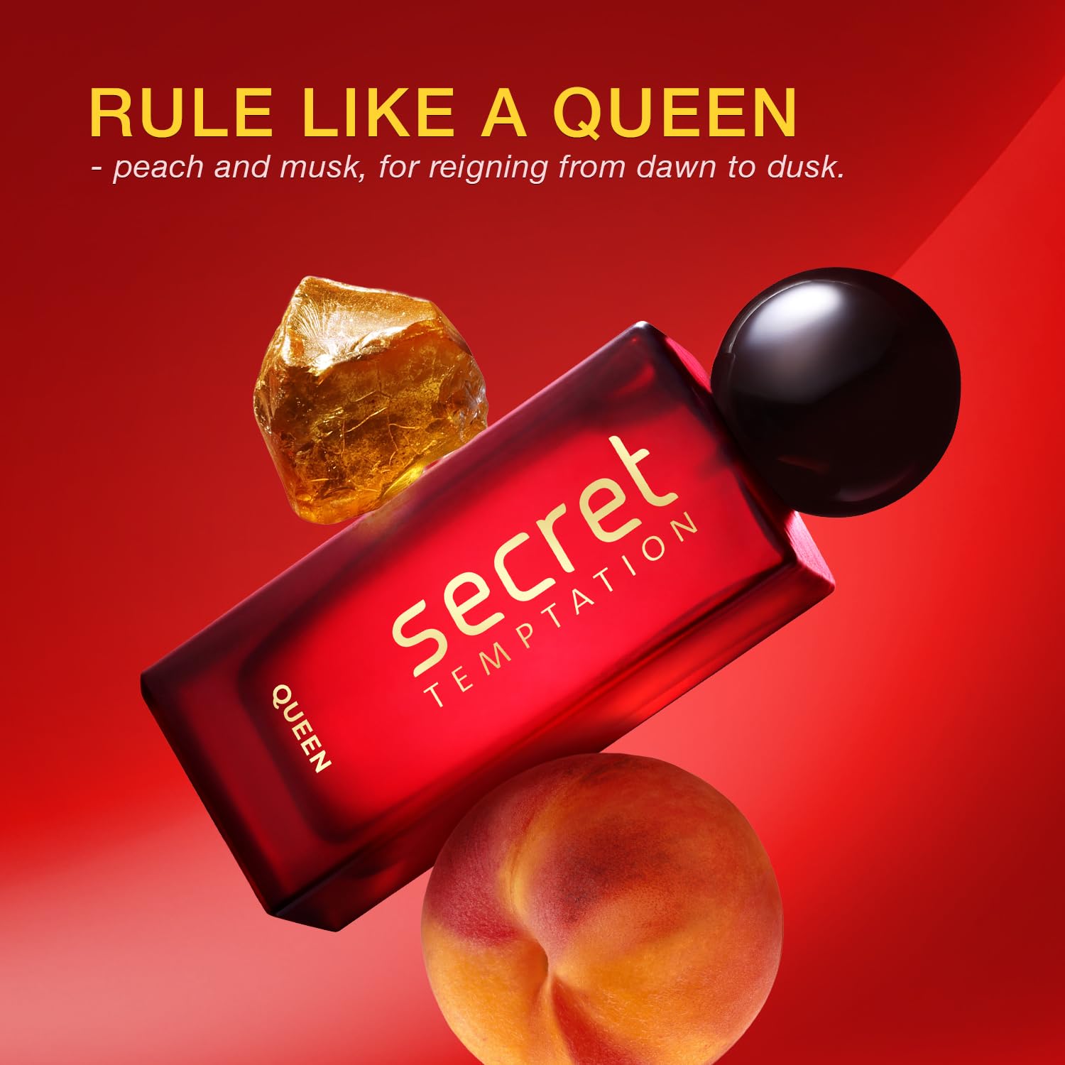 Secret Temptation Queen Perfume for Women, 100ml | Long-Lasting Luxury Fragrance | Bold & Regal Scent |Gift for Women | Elegant & Empowering Perfume...