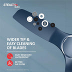 Havells Stealth Air BLDC 1200mm Ceiling Fan| Upto 55% Energy Saving| Silent & Premium| 5 stars Rating| 100% Copper Motor| RF Remote, Memory Backup, Timer| (Indigo Blue, Pack Of 1)