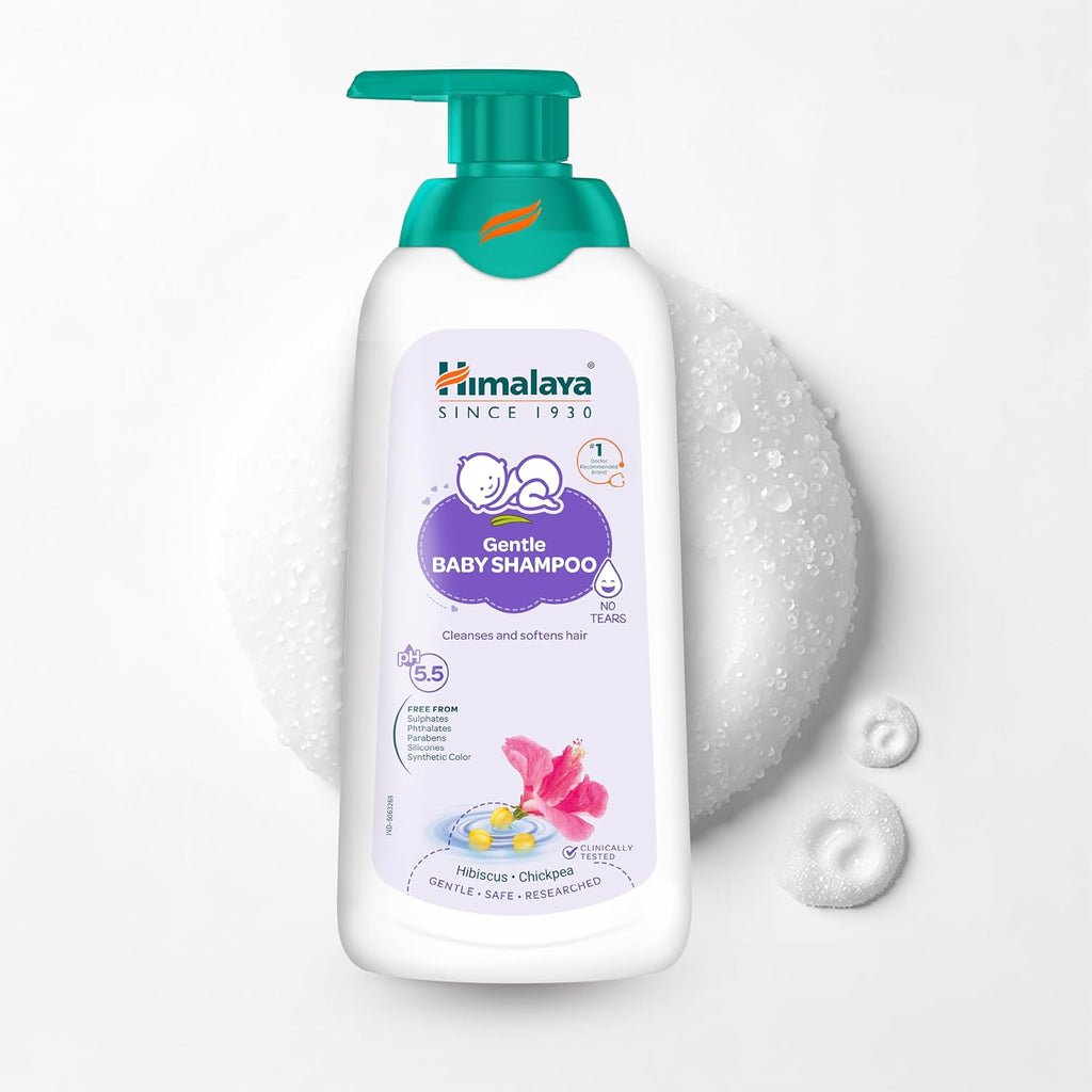 Himalaya Gentle Baby Shampoo with phyto-proteins|No Tears|pH 5.5|400ml