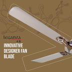 Havells 1200mm Leganza ES 4B Ceiling Fan  | Energy Saving, 100% Pure Copper Motor, 2...