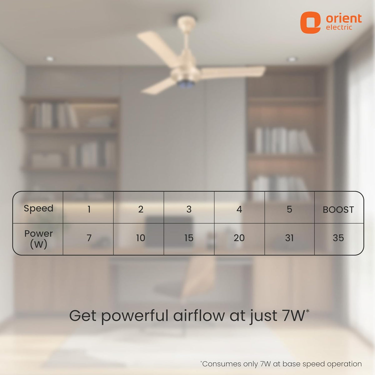 Orient Electric Newly Launched Aeroquiet Neu 1230mm Ceiling Fan for Home | BEE 2 Star Rated Energy Efficient Fan | Rust-proof ABS blade |2 Years Warranty by...