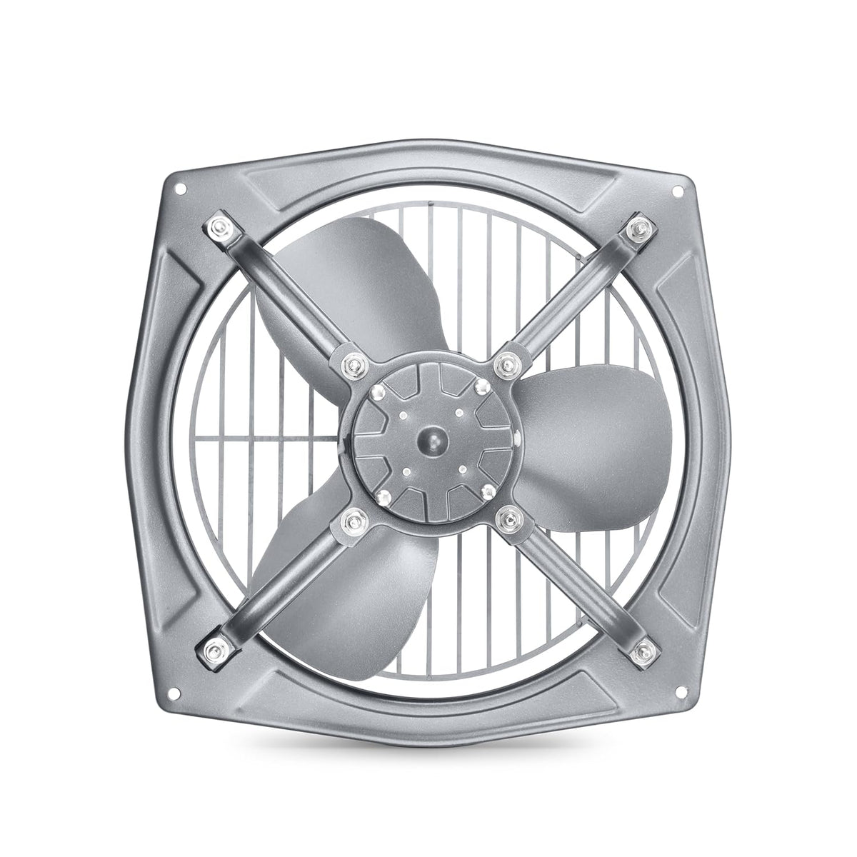 Orient Electric Hill Air 225mm Electric Exhaust Fan for Bathroom and Kitchen | Front-guard and Powder-coated Body | 2-year Warranty (Dark Grey)