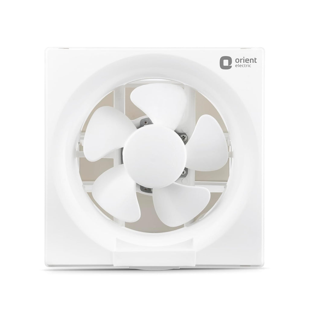 Orient Electric Ventilator DX 200mm Exhaust Fan for Kitchen & Bathroom | High Speed Ventilation Fan | Copper Motor, Aerodynamic Blades, Louver Shutters | 2 years Warranty by Orient | White