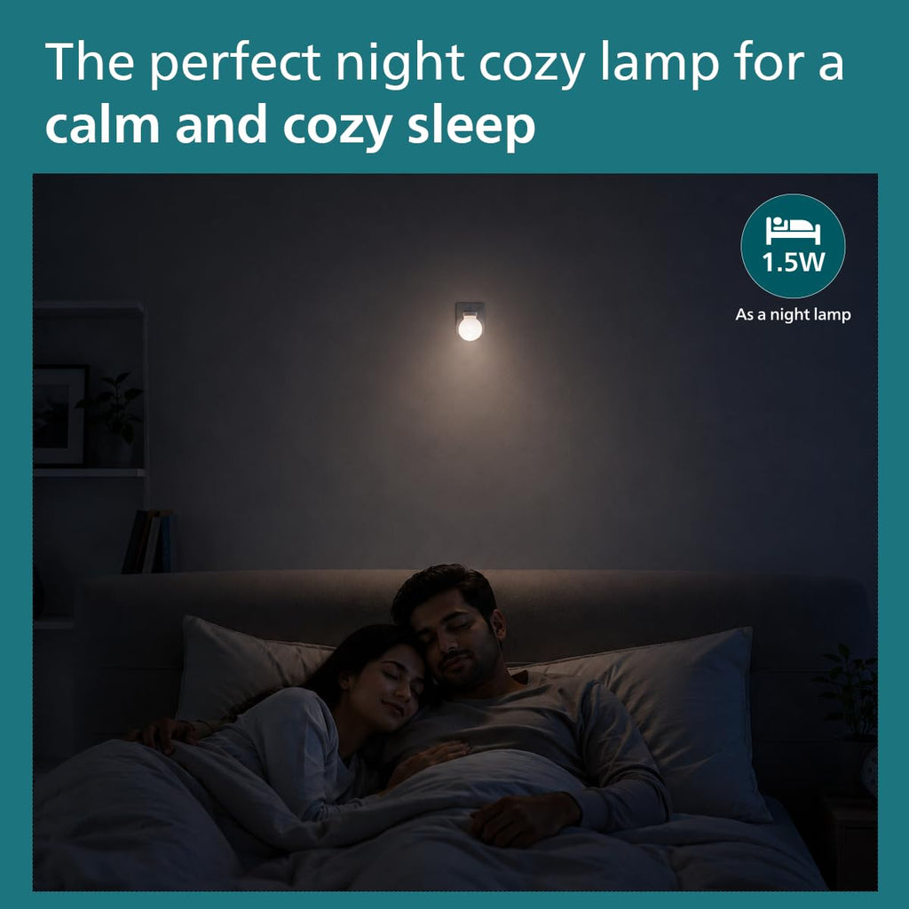 PHILIPS 12W Dimmable LED Bulb | Cool White 6500K | B22 Base | Adjustable Brightness LED Light | Energy Efficient & Versatile Lighting | Pack of 4