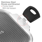 Hawkins 26 cm Triply with Shielded Nonstick Square Tava | Induction & Gas Compatible | Metal Spatula Safe, Durable Nonstick | | Silver (NSST26)