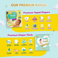 Pampers Active Baby Tape Style Baby Diapers, Newborn/Extra Small (NB/XS) Size, 72 Count, Adjustable Fit with 5 star skin protection, Up to 5kg Diapers