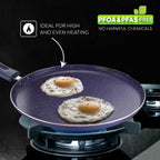 Prestige Ceraglide Ceramic Coated 28cm Non-Stick Omni tawa | Consumes Less Oil |