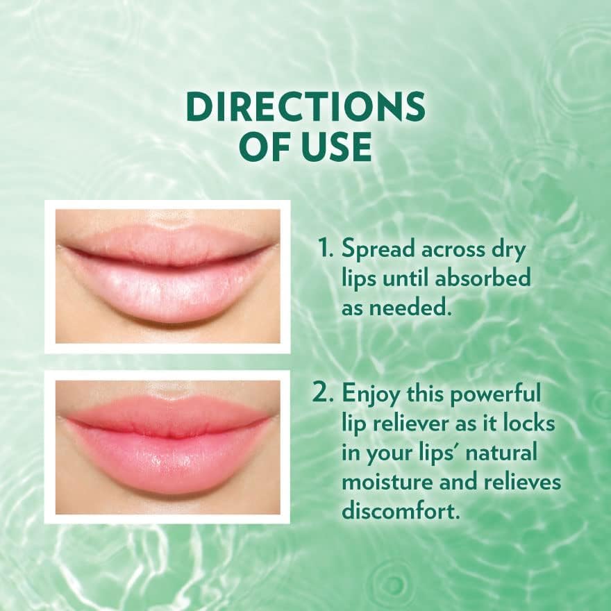 Vaseline Lip Therapy Mint Lip Balm Stick, 0.35 oz, 48HR Moisturizing Lip Care