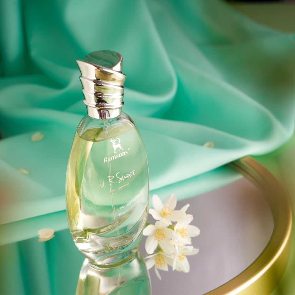 Ramsons - U R SWEET Eau De Parfum | 30 ML |Perfume For Women | TN - Peach, Plum, Orange Blossom, Green Leafy | MN - Honey, Jasmine, Rose, Lily of the...