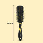 AGARO Breeze Round Hair Brush with Strong & flexible boar bristles having Anti static ball tips