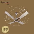 Havells 1200mm Leganza ES 4B Ceiling Fan  | Energy Saving, 100% Pure Copper Motor, 2...
