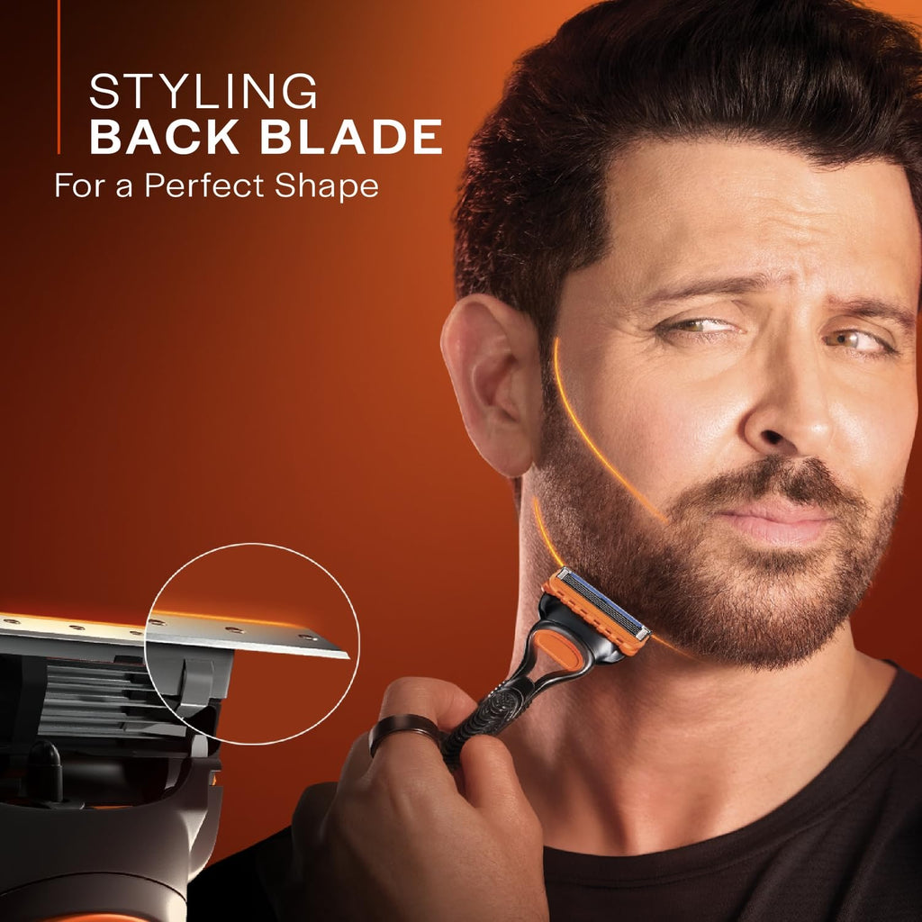 Gillette Fusion 5, Shaving Razor Blades For Men | 10 Cartridge, Super Value Pack | 10 Cartridges Last Up-To 200 Shaves | For Your Perfect Shave And Perfect...