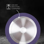 Prestige Ceraglide Ceramic Coated 28cm Non-Stick Omni tawa | Consumes Less Oil |