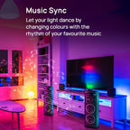 wipro 14 Watt B22 WiFi Smart LED Bulb with Music Sync | 16M Colours & Shades of White | App Control | Compatible with Amazon Alexa and Google Assistant...